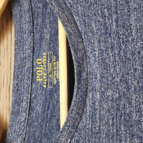 Blue polo short sleeve t-shirt - Picture 2 of 5